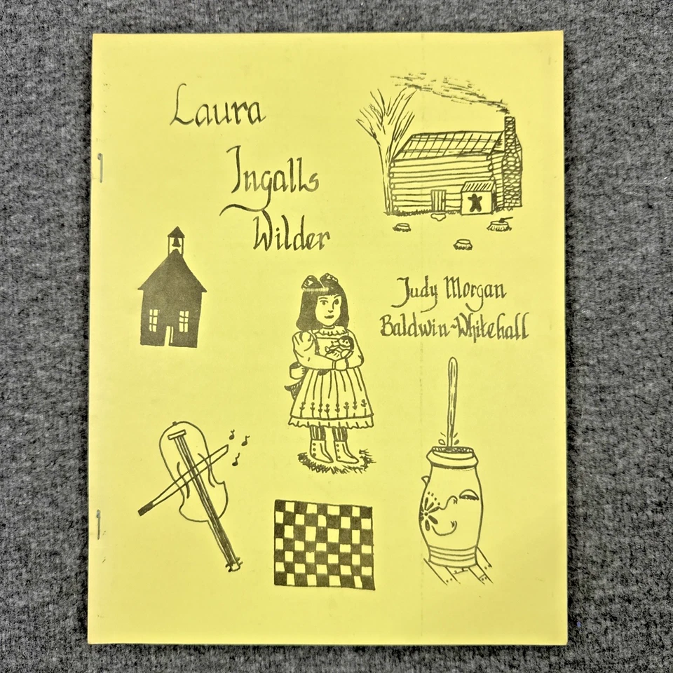 Let's Pioneer w/ Laura Ingalls Wilder by Judy Morgan A Study of the Books, Rare - Image 1 of 4