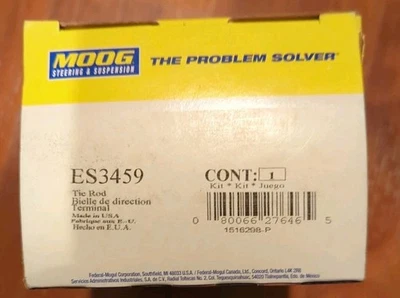 MOOG ES3459 Front Outer Tie Rod End –For Chevy Impala Pontiac Grand Prix Buick - Image 1 of 3