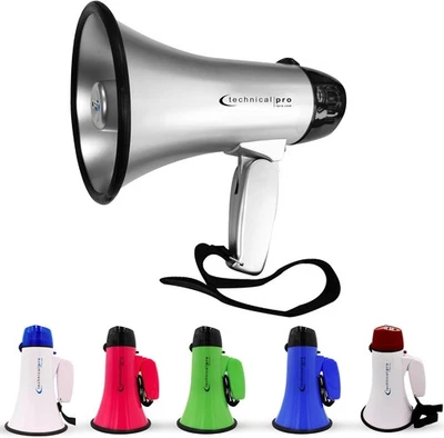 Technical Pro 20 vatios ligero portátil rango 300M plateado y negro  Foto 1 de 4