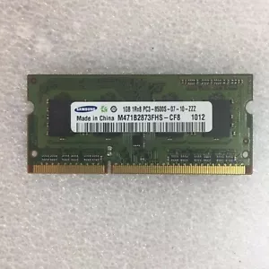 Samsung M471B2873FHS-CF8 (1GB DDR3 PC3-8500S 1066MHz SO DIMM 204-pin) Memory - Picture 1 of 1