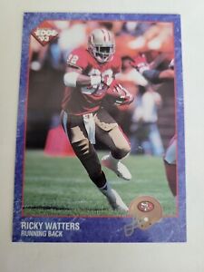 1993 Collector's Edge Ricky Watters San Francisco 49ers RB #224