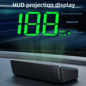 Car Speedometer Digital HUD Head Up Display Universal GPS Projectors Speed V8K9 - Picture 1 of 20