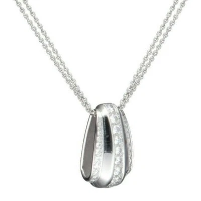 Chopard La Strada Weißgold & Diamant Anhänger Halskette 79/9455-1001 Brandneu - Bild 1 von 4