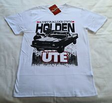 Holden HX Kingswood Ute Mens White Printed Short Sleeve T Shirt Size M New