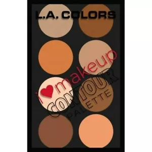 New L.A. Colors Contour Palette 8 Colors .13 oz Total - 8 Colors - Picture 1 of 3
