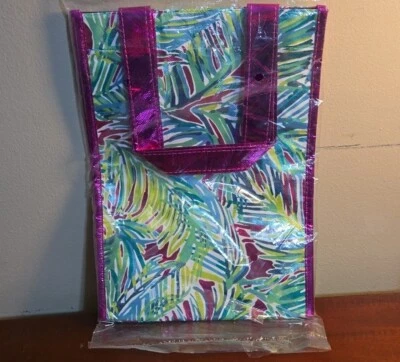 Bolso de Almuerzo Lilly Pulitzer Rosa Verde Azul Nuevo con Etiquetas Sellado Foto 1 de 4