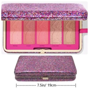 TARTE Life of The Party Clay Blush Palette & Clutch NEW ๐ฏ AUTHENTIC!! PRETTY!!! - Picture 1 of 7