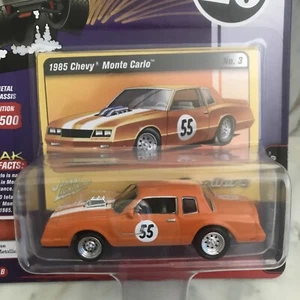 Spoiler Johnny Lightning 1985 Chevy Monte Carlo arancione Street Freaks 2020 - Foto 1 di 4