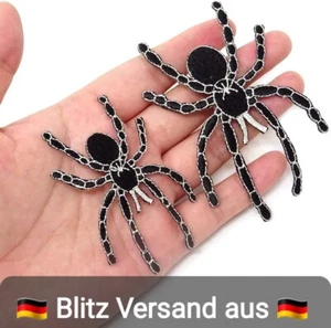Flicken zum Aufbügeln Bügelflicken Aufbügler Spinne Patches Aufbügelflicke - Bild 1 von 4