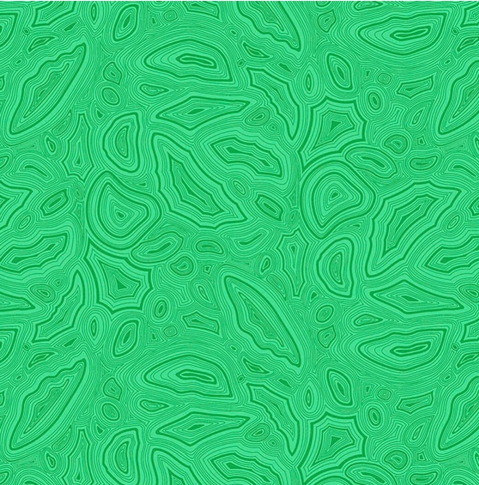 Tela Tula Rosa Verdaderos Colores Mineral Verde Esmeralda, 1 Yarda Foto 1 de 1