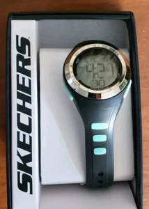 Skechers Women's Watch Digital Quartz Pink Black Rubber Band 33mm - Picture 1 of 3