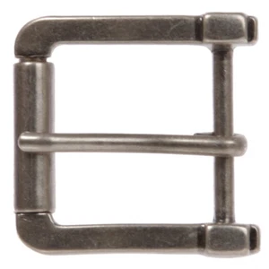 Hebilla de cinturón de rodillo cuadrado rectangular rectangular de una sola punta de 1 1/2" (38 mm) - Imagen 1 de 4