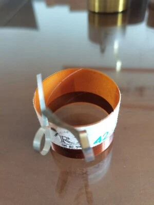 1 pcs ID: 42.1mm 8 ohm voice coil for Tannoy Woofer bass horn speaker flat cCa - Image 1 of 2