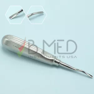 B Med Dental Apical Root Elevators 77R Serrated Periodontal Tooth Extraction - Picture 1 of 4