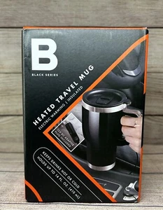 NEW SEALED Black Series By Shift Stainless Steel Heated Travel Mug - 14 oz - Picture 1 of 1