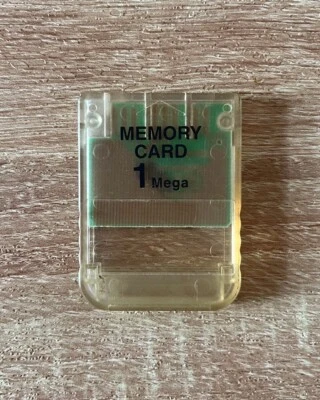 Menory Card PS1 (1 MB) PlayStation 1 - Immagine 1 di 2