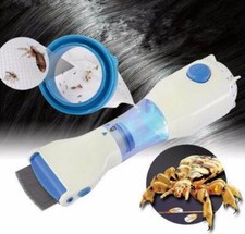 PETTINE LED ELETTRICO ASPIRA ELIMINA PIDOCCHI LENDINI E UOVA CAPELLI BAMBINI TOP