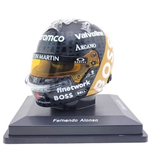 Casco 2024 Fernando Alonso Aston Martin F1 Team British GP - 1/5 Spark Models - Foto 1 di 3