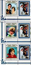 Aitutaki #SG411-SG413 MNH 1982 Charles Diana Queen Hearts Birthday [262-264]