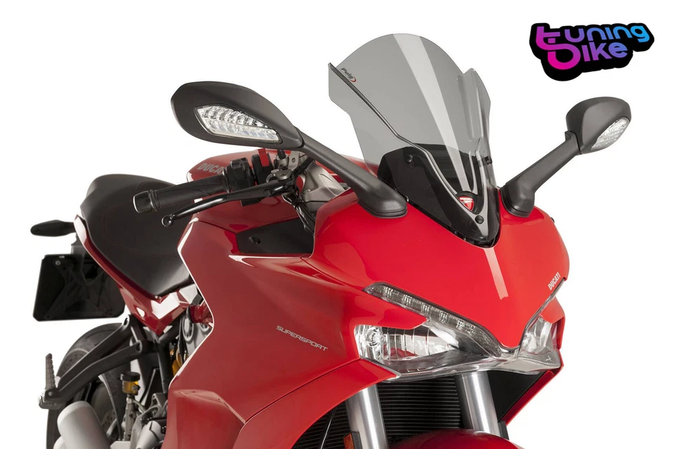 PUIG DISCO DE TURISMO PARA DUCATI SUPERSPORT 939/S 2017 GRIS HUMO Foto 1 de 1