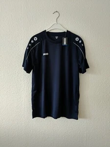 Jako Mens Football Jersey T-Shirt Blue Size L - Picture 1 of 9