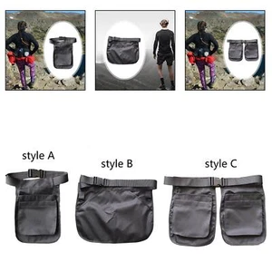 Multi Pocket Waist Belt Apron Bag Fanny Pack Tool Pouch Large Capacity Waist - Picture 1 of 19
