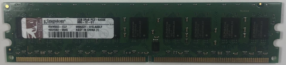 Kingston KWM553-ELF 2GB DDR2 Server RAM Memory - Image 1 of 1
