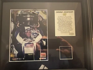 Nascar. Jimmy Johnson First career win. Only 338 made - Picture 1 of 7