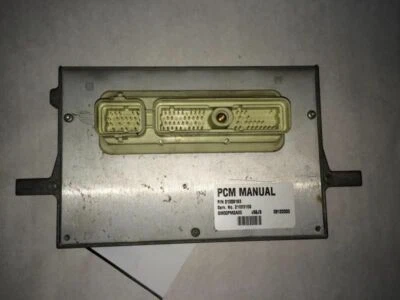 Engine ECM Electronic Control Module Manual Fits 00-02 SATURN S SERIES 483852 - Image 1 of 4