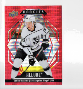 2022-23 Allure Red Rainbow RC Samuel Fagemo Kings C-749