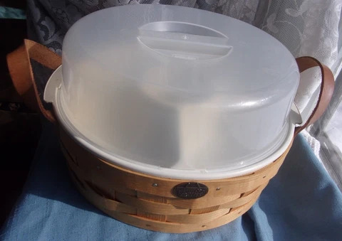 PETERSBORO BASKET CO Divided Veggie & Dip Insert for Parties or Picnics Cover