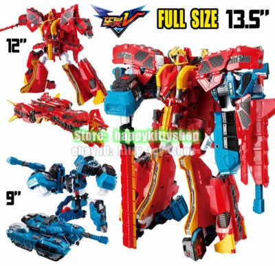 TOBOT V Galaxy Detectives Full Size Commander Universe Tank Man Invincible Robot - Image 1 of 4