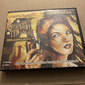 The Clockwork Century - Dreadnought by Cherie Priest. Graphic Audio 6 CD'S - Picture 1 of 14
