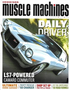 HEMMINGS MUSCLE MACHINES 2021 AUG - RESTO 68 CHARGER, 68 RR, 71 CAMARO SS/RS - Imagen 1 de 1
