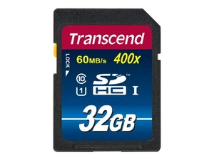 Transcend 32GB SDHC Class 10 UHS-I 32 GB SDHC Classe 10 NAND 90 MB/s TS32GSDU1 - Foto 1 di 1