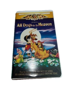 All Dogs Go to Heaven VHS (1989)–MGM/UA Family Entertainment, Don Bluth Classic - Picture 1 of 4
