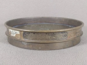 Fisher Scientific No. 20 US Standard Sieve 840 Micron / 0.0331" (1/2 Height) - Picture 1 of 9