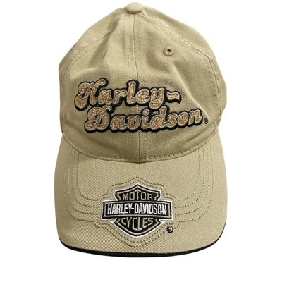 Gorra Harley-Davidson Orlando FL Algodón Tostado Gorra Bordado Logo Ajustable Foto 1 de 4