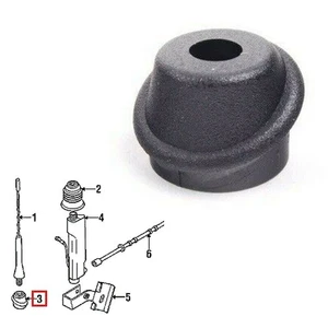 For E36 Convertible Short-Rod Antenna Grommet Seal 65 21 8 375 151 Plastic - Picture 1 of 12