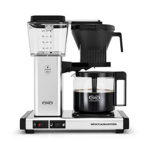 Moccamaster KBGV Select 10-Cup Coffee Maker Polished Silver 40 oz 53941 - Picture 1 of 10