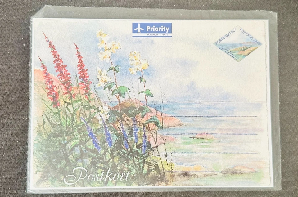 CM) 1999. FINLANDIA. ALAND ART. POSTAL. PAISAJE. XF Foto 1 de 1