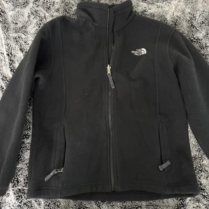 North Face Youth Medium Black Fleece Jacket - Picture 1 of 3