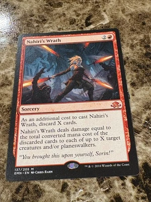NAHIRI'S WRATH Magic MTG Eldritch Moon - Image 1 of 2