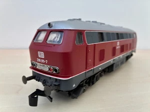 O gauge Rivarossi DB European diesel locomotive in crimson. boxed. - Picture 1 of 13
