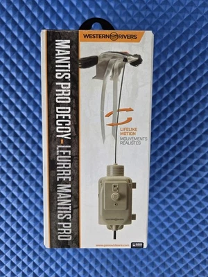 Western Rivers Mantis Pro Motorized Decoy Brown Hunting Predator Coyote DK New - Image 1 of 4