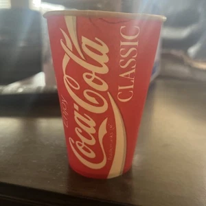 NOS Vintage 12oz Coca-Cola Diet Coke Wax Paper Cups 75+ Count Sleeve - Picture 1 of 4