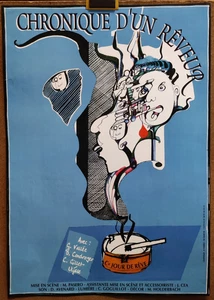 Affiche originale Chronique d'un rêveur Mise en scène M. Pasero /RS620 - Picture 1 of 1