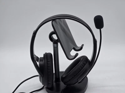 Microsoft Lifechat LX-3000 Black Headband Headsets Tested Works - Image 1 of 4