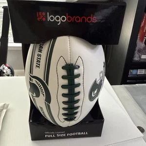 Michigan State volle Größe Fußball Autogramm Serie Logo Marken NEU in PKG - Bild 1 von 4