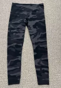 Tuff Athletics Leggings Women’s Black/Grey Camo Print Size Small - Picture 1 of 7